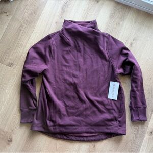 Athleta cozy karma twist neck sweatshirt XL